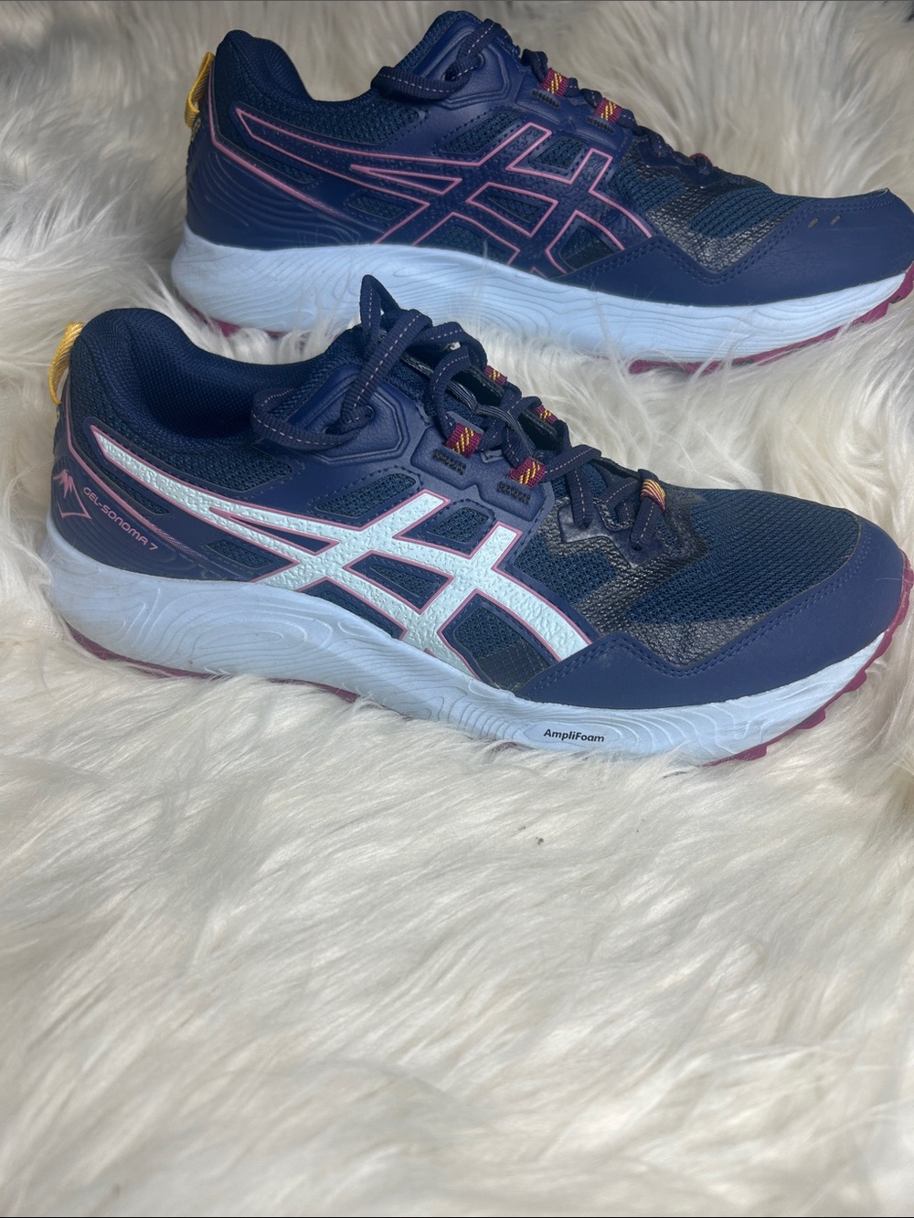 ASICS Gel-Sonoma Amplifoam Women's Size 12 Running Shoe Ortholite Style 1012B413